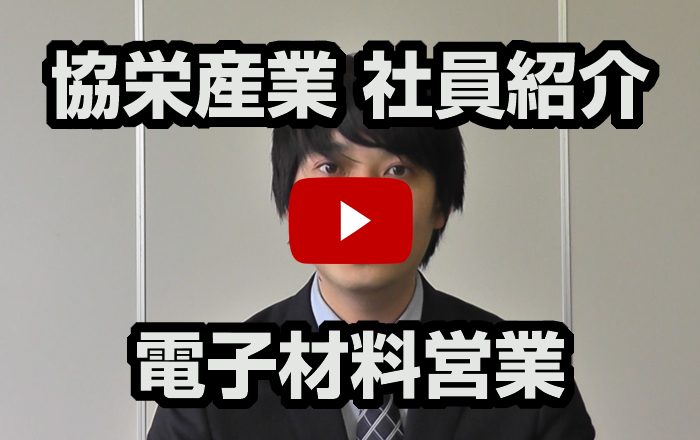 社員紹介 電子材料営業(yè)
